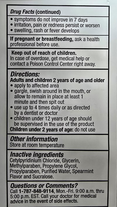 Stop use and ask - Drug facts 2